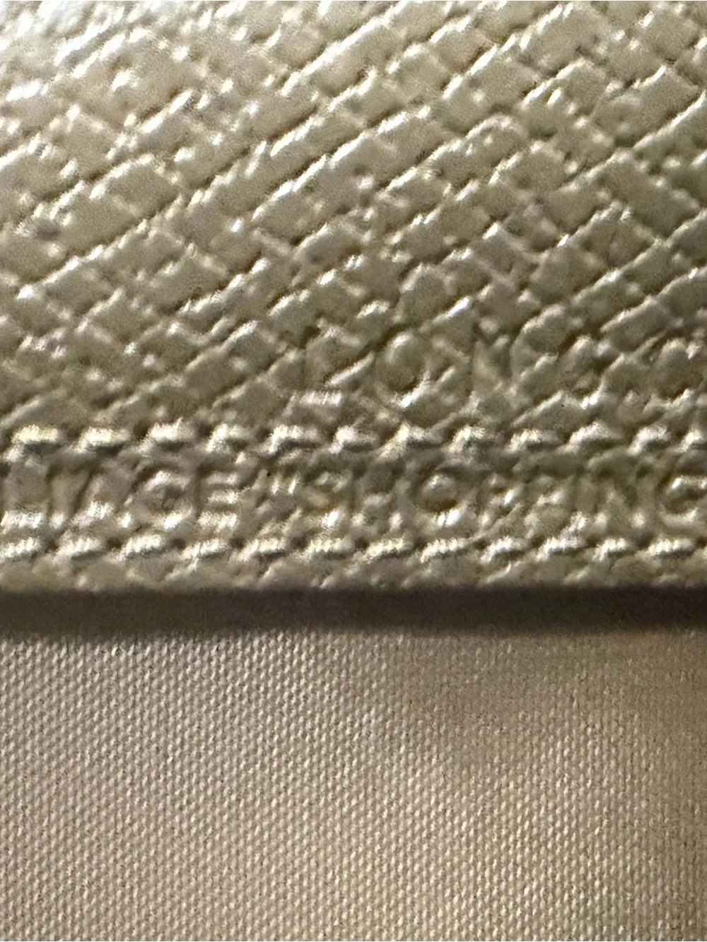 Longchamp Olive Nylon Tote with Orange Trim - Picture 11 of 16